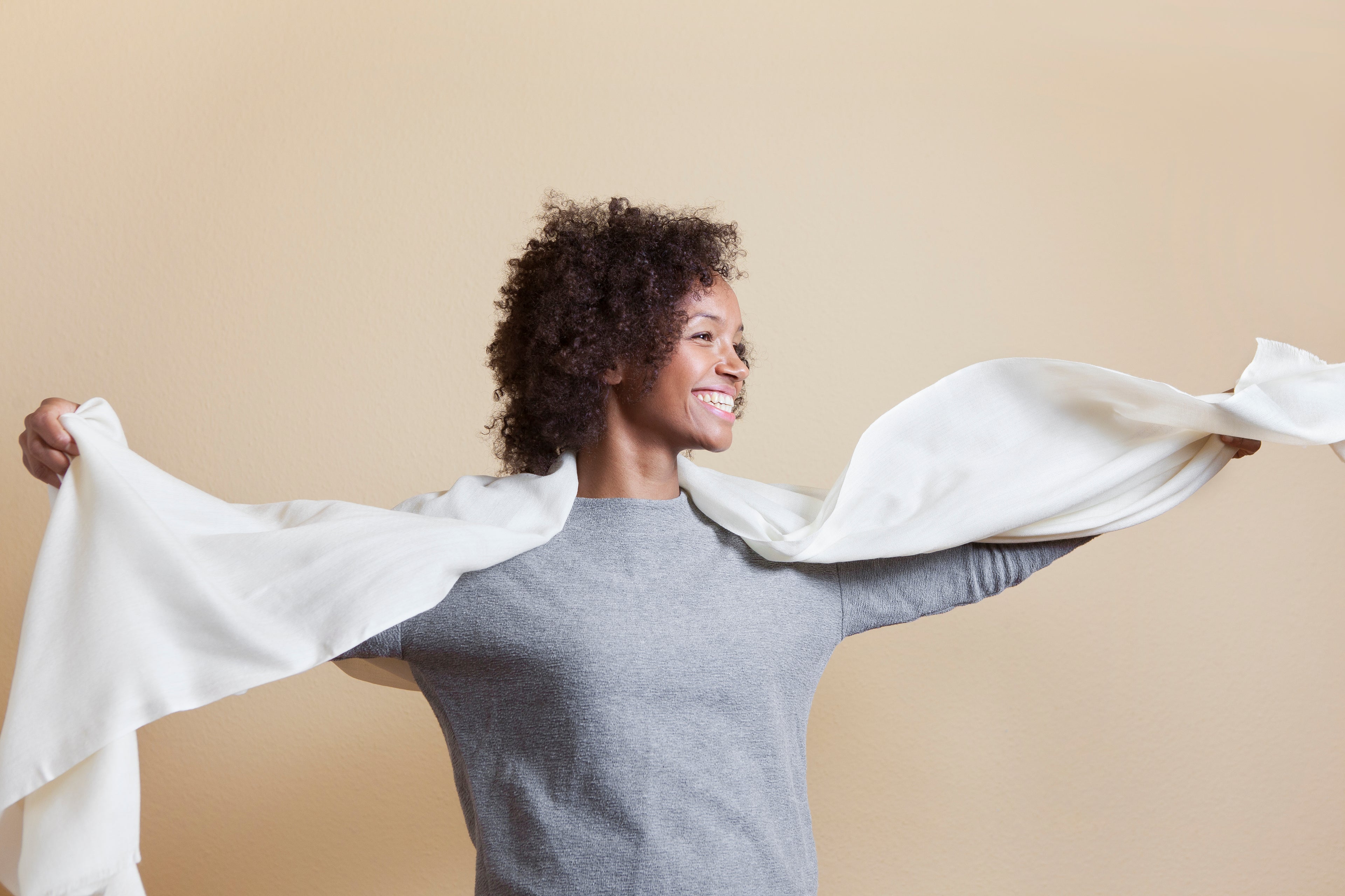 Kleiner Schal (Natur)