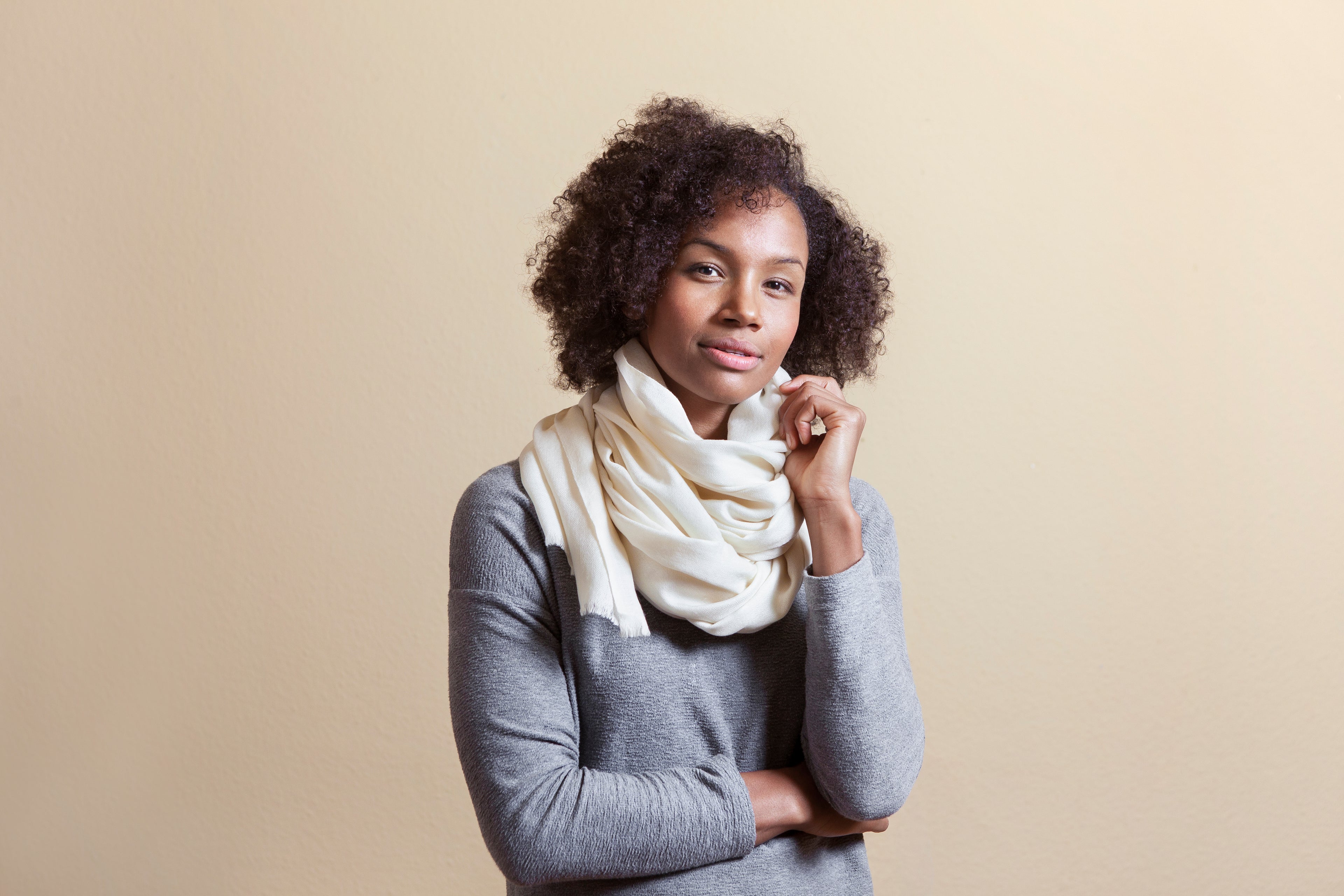 Kleiner Schal (Natur)