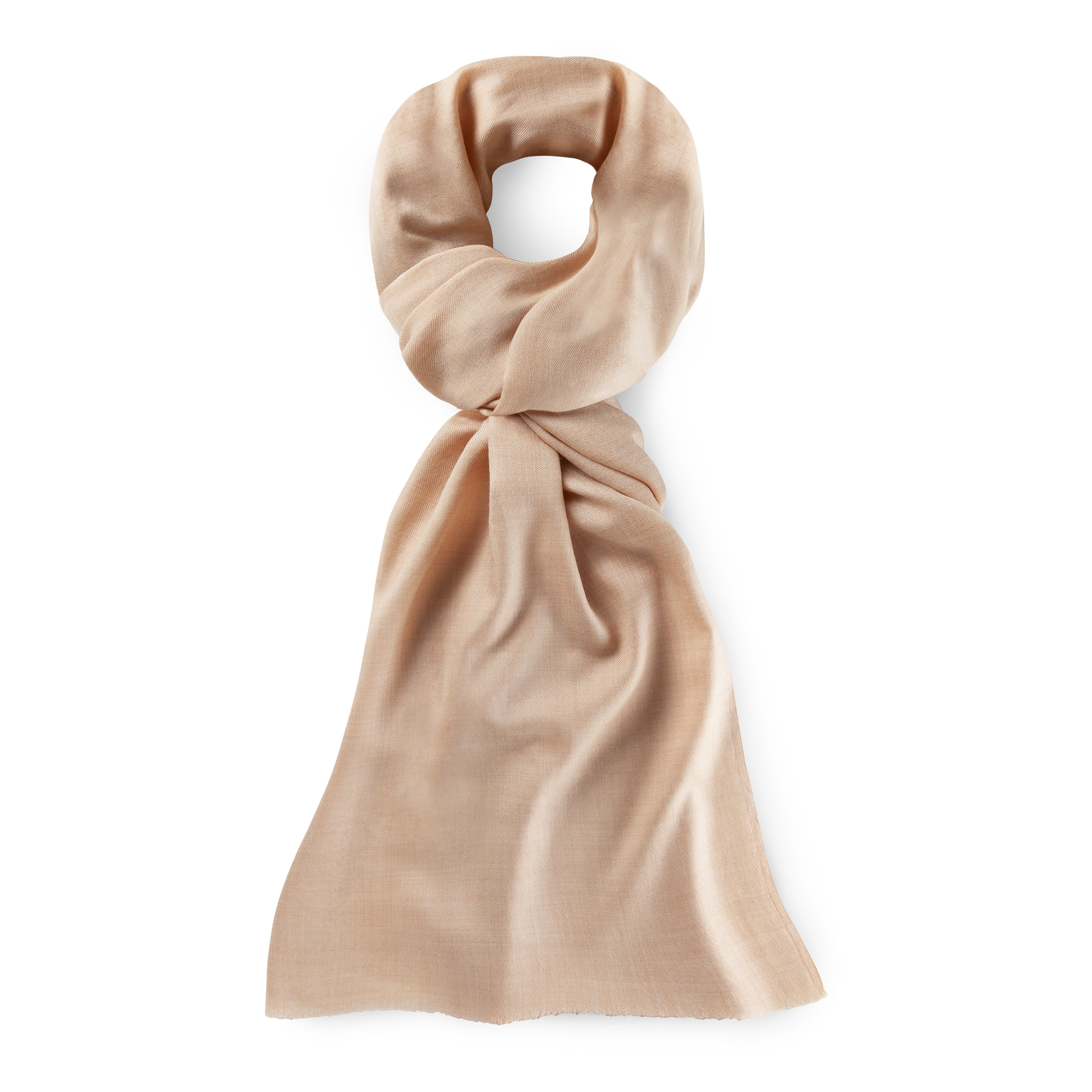 Kaschmir Stola - Naturbeige