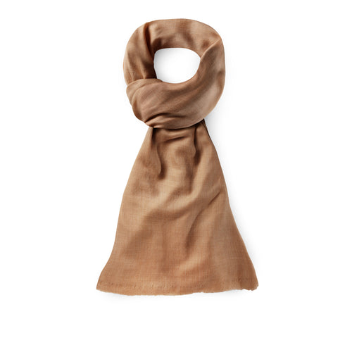 Natural Large Pashmina Cashmere Scarf