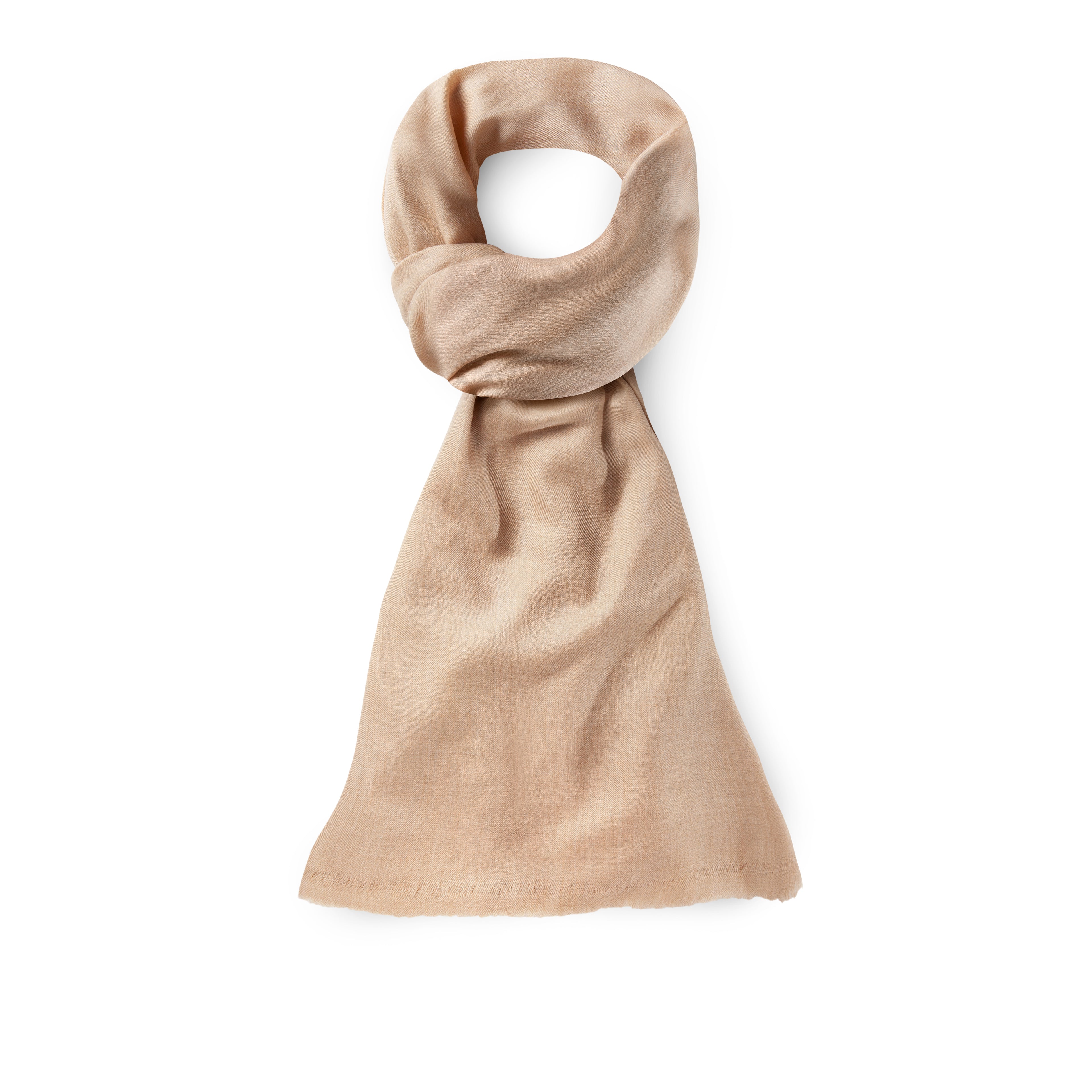 Kaschmir Schal - Naturbeige